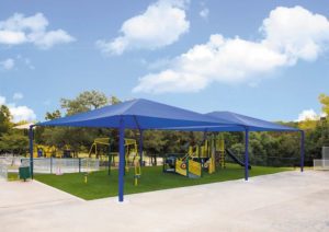Hip Rectangular Double Dome Shade-image