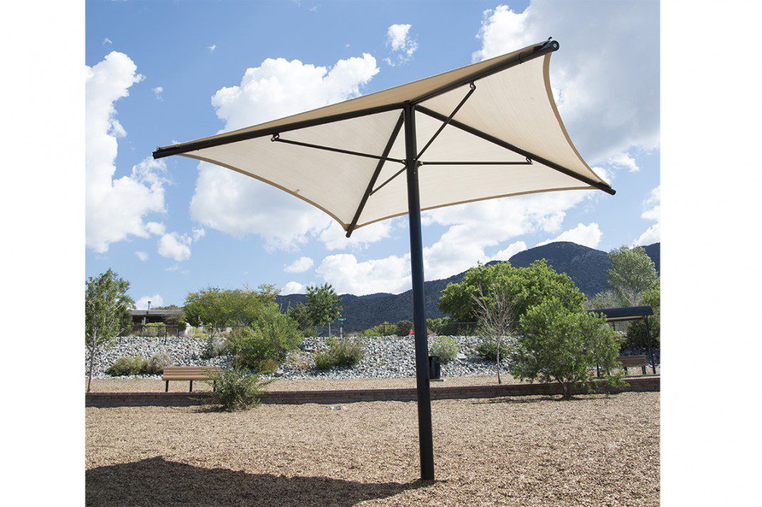 Freestanding Square Umbrella Shade-image