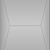 drawingtool Freestanding Rectangular Shade - Four Column Planview to scale