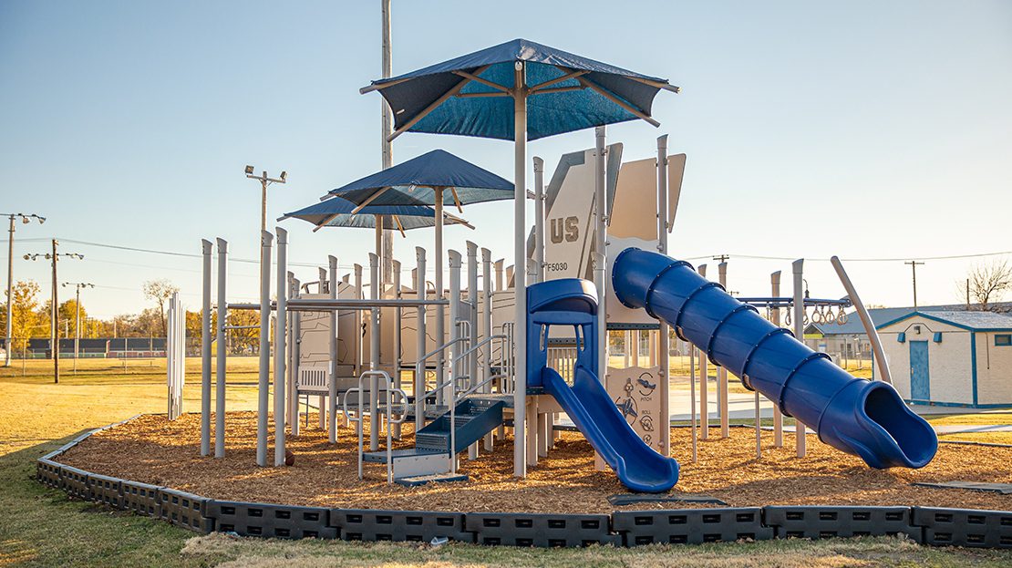 Fighter Jet Steel Playground