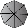 drawingtool Octagon Planview to scale