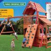 Turbo Original Fort Hangout Swing Set