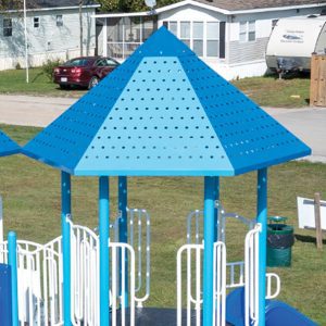 Aluminum Hex Roof