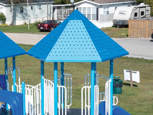 Aluminum Hex Roof