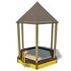 HSB Sand Box With Metal Roof