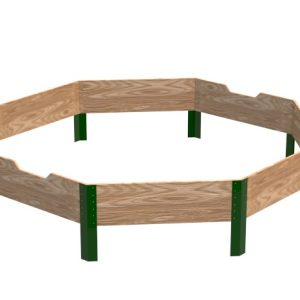 19ft Inground GAGA Ball Frame