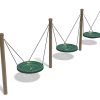 SA-SW392-00 – Multiuser Swing – 3-Bay