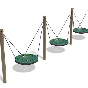 SA-SW392-00 – Multiuser Swing – 3-Bay