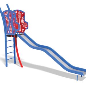 Traditional Slide 5ft Wavy Stainless Slide
