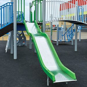 Wavy Stainless Steel Slide
