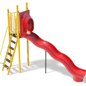 6ft Freestanding Wave Slide