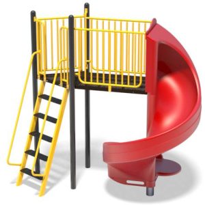 Spiral Slide and Ladder